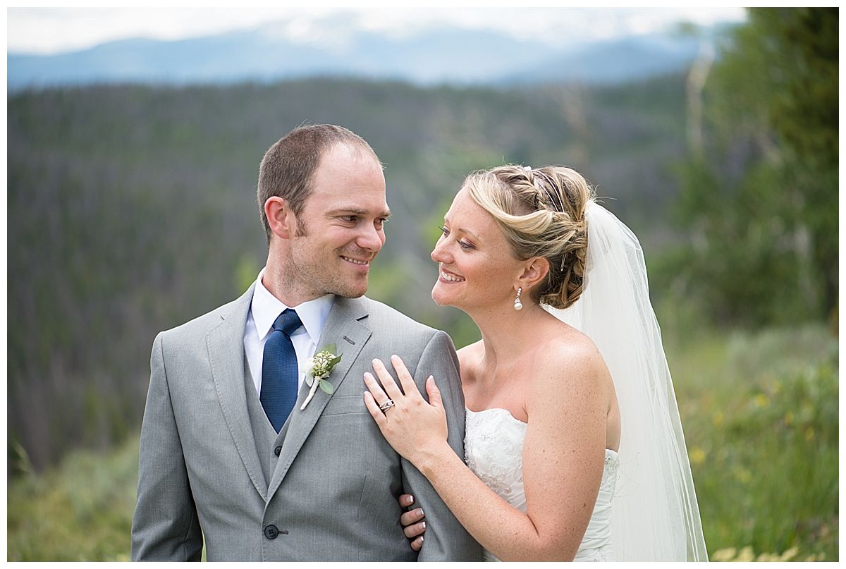 Granby Ranch Wedding on top of the mountain