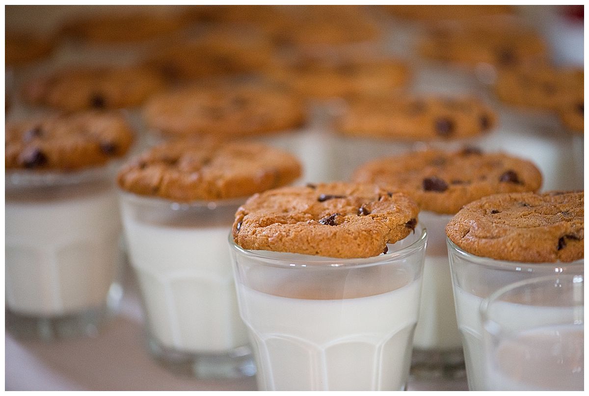 Milk and Cookies for wedding instead of cake