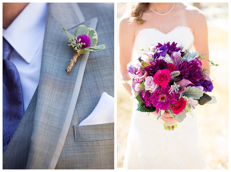 Southern Charm Weddings Plum and green