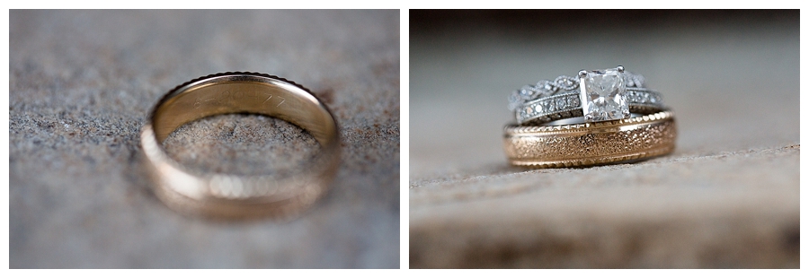 Engrave the inside of your rings with your wedding band